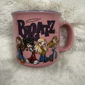 Bratz 20oz Pink Ceramic Camper Mug